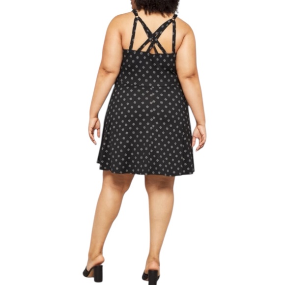 NWT Nine Britton Lizzy Maternity Brushed Knit Fit and Flare Dress Plus Size 2X - Picture 2 of 15